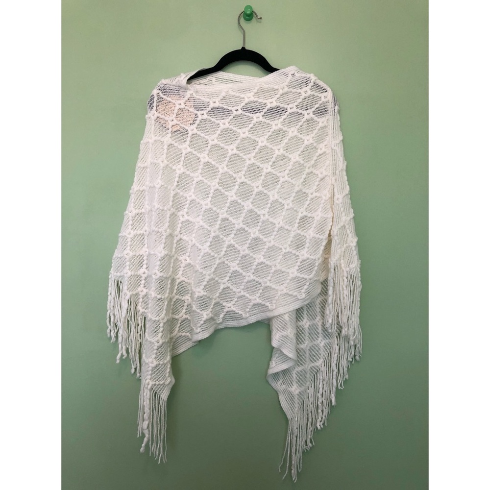 Knitted Poncho Shrug